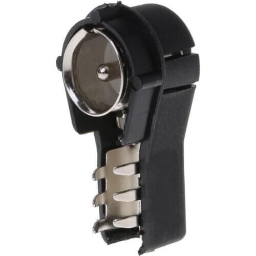 Auto Car Style Automotive Connector Car Radio Stereo ISO Male Crimp Aerial Connector Converts Bare Wires Adapter Antenna E7CA