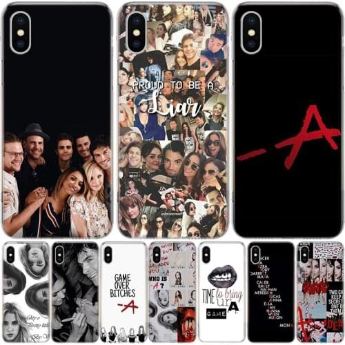 Pretty Little Liars PLL TV Show Phone Case For Iphone 11 12 Mini Pro XS Max XR X 8 7 6 6S Plus SE 2020 5 5S SE Cover Shell Coque