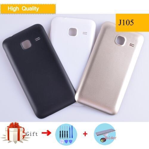 For Samsung Galaxy J1 Mini SM-J105F J105F J105H J105 Housing Battery Cover Back Cover Case Rear Door Chassis Gold White Black