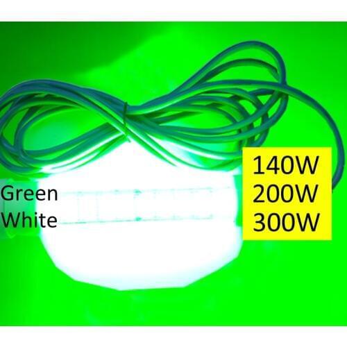 DC24V/12v 140W fishing Bait Finder, Night Fishing Boat lights Submersible Deep Drop Underwater fishing