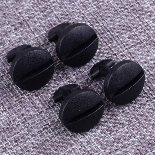 DWCX 4Pcs Rear Bumper Tow Cover Clips Towing Eye Trim Fastener ABS Fit for Land Rover Range Rover Sport Discover 3/4 DYR500010