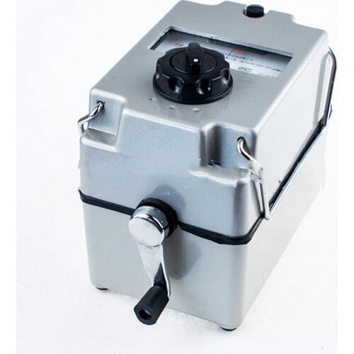 ZC-8 Megger Earth Resistance Meter Ground Shake Table 0-100 OHMS Splash Proof Enclosure Electrical Digital