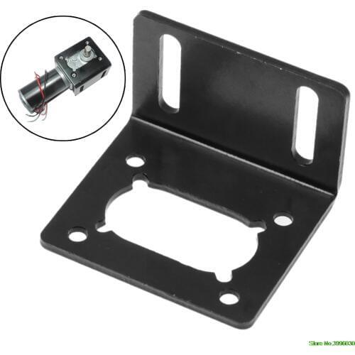 JGY-370 worm gear mounting bracket for helical DC motor worm gear operation
