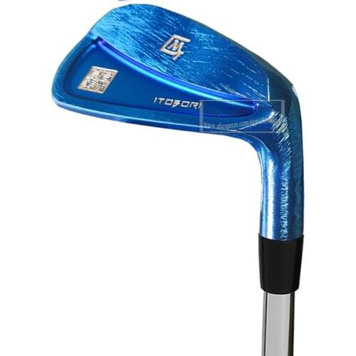 Men New Golf Clubs MTG Itobori Irons Set 4-9 P Blue Club R or S Steel or Graphite Shaft Free Shipping