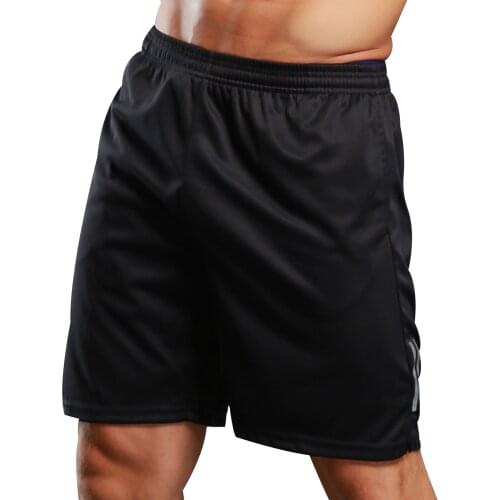 2021 New Summer Running Shorts Polyester Jogging Shorts Fitness Mens Shorts Quick Drying Bandage Black Gym Sweatpants For Men