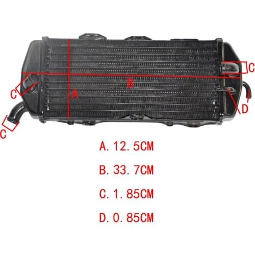 New Performance Aluminum Cooling Cooler For KTM LC4 620 625 640 660 Left&Right Motorcycle Replacement Parts Radiator