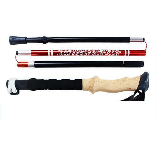 2019 Walking Sticks Anti Shock Hiking,Walking,Trekking Trail Poles for Nordic Walking Telescopic Scandinavian Hiking Equipment