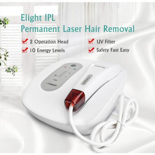 Portable mini Hair Removal machine Skin Rejuvenation beauty machine with both HR & SR For Home use