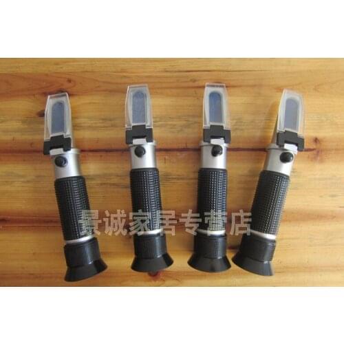 Copper alloy refractometer, handheld sugar meter, sweetness salinity meter