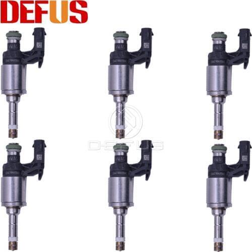 DEFUS 6X Nozzle Fuel Injector OE 04E906036C For V W Octavia Lavida Santana The 1.4L L4 Assy-Fuel Parts 04E 906 036 C Replacement