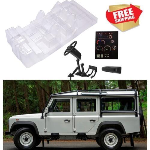 Trax Trx4 interior bodyshell option upgrade parts 1/10 RC CAR free shipping