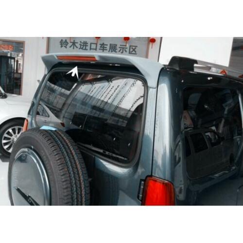 ABS Primer Rear Spoiler Car Trunk Lip Auto Boot Wing Spoiler Fit FOR Suzuki JIMNY 2007-2012(with lamp)
