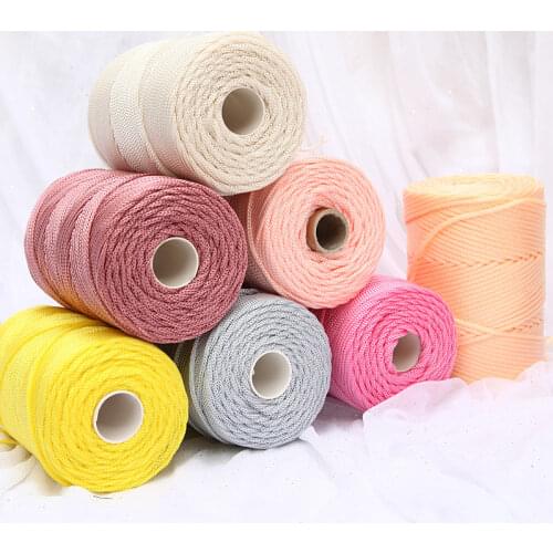 240 g light coarse ice hemp hollow thread DIY knitting rockhopper crochet material wool ball linen thread