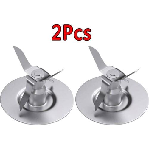 2Pcs Stainless Blender Ice Blade Blender Parts Spare Replacement Parts For Oster OS 2726 4101-8 5000-08 6689 Kitchen Appliance