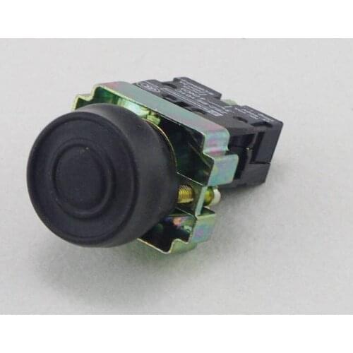 5PCS 1 N/O XB2BP21C Momentary Black Booted Covered Pushbutton Replaces Tele