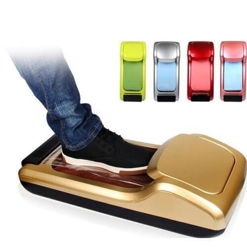 Household disposable shoe cover laminator machine manual film machine office intelligent foot set with two rolls of film