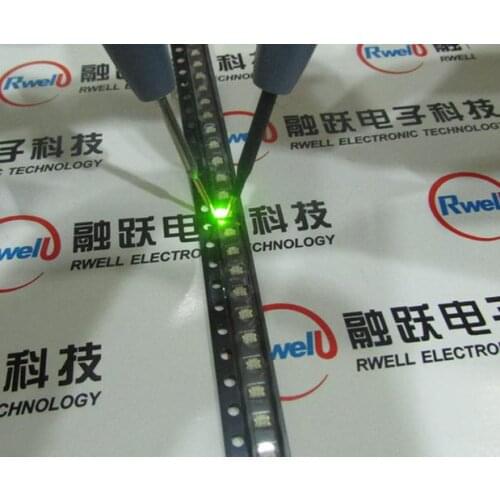 Free shipping new smd green led 0805 highlighted green 3000pcs/reel