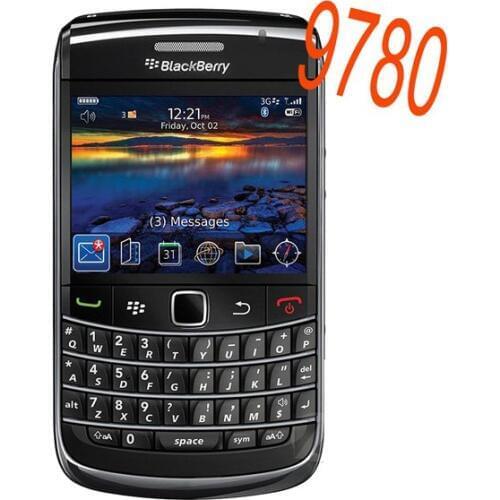 Original Blackberry 9780 Mobile Phone 5MP 3G WIFI GPS Bluetooth Qwerty Keypad & One year warranty