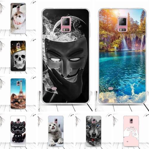 Case For Samsung Galaxy Note 4 Note4 N9100 Case Cover Soft TPU Silicone Back Cover For Samsung Note 4 N9100 Coque Fundas Shell