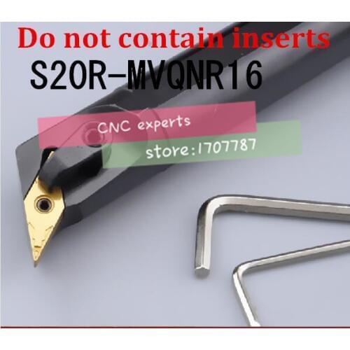 S20R-MVQNR16 Turning Tool Holder,CNC Boring Bar, internal turning tools, Lathe boring bar for VNMG160404/08,factory supply bars