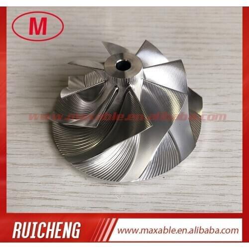 GTX3071 GEN ll reverse 8+0 blades 54.06/71.40mm point milling turbo billet/milling/aluminum 2618 compressor wheel