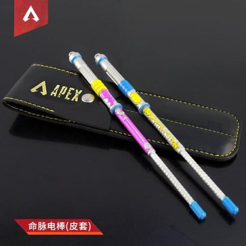 Apex Legends Lifeline Electric baton Heirloom 18cm Alloy Electric baton Weapons Game Collection Boy Gifts keychain weapon model