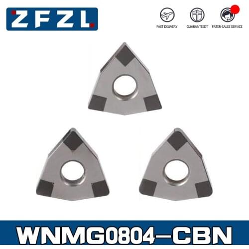 1PC WNMG CBN Tools Turning WNMG080404 3T WNMG080408 3T WNMG080412 3T Cubic Boron Nitride CBN inser for cutting hardened steel