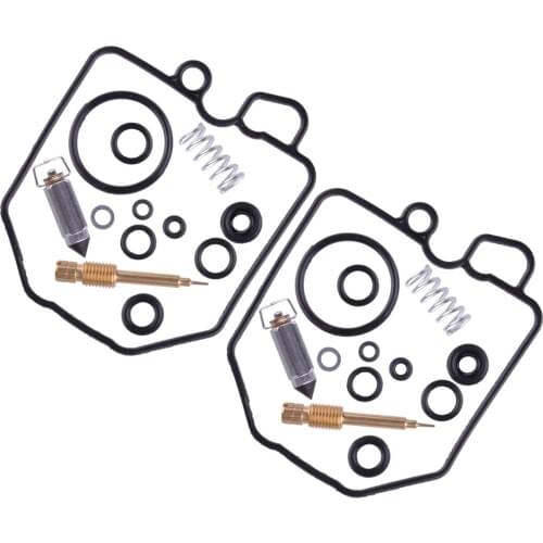2 Sets Carburetor Repair Rebuild Kit Motorcycle Accessories Fit For Honda CX650C Custom GL650 Silver Wing 650 1983