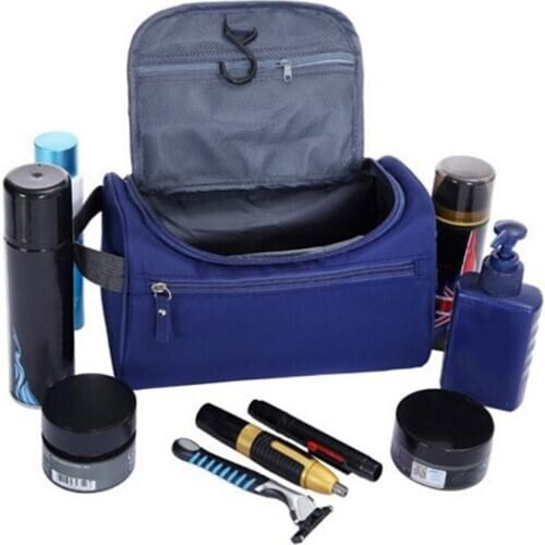 Makeup Bag Storage Bag Men Large Waterproof Nylon Travel Cosmetic Bag Organizer Make Up Wash Large Capacity Male Travel Tote