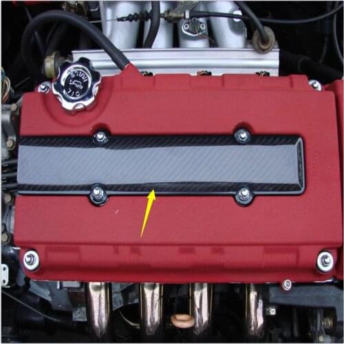 High-quality engine wiring harness cover carbon fiber engine cover For Honda Acura 1992-2001