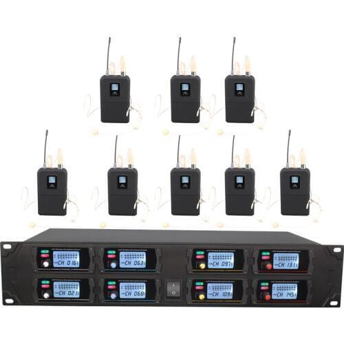 Orban wireless microphone system eight-channel UHF headset wireless microphone stage performance / school speech