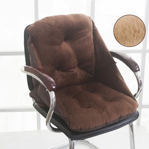 Widely Used Seat Cushion for Home Office Car Formal Occasion Winter Short Plush Chair Cushion Thicken Seat Mat for Dining Chair