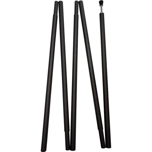 Ultralight Foldable Carbon Fiber Camping Tent 240g 2.1 Metre Length Tarp Pole