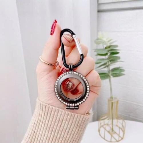 High-quality Metal Case for Apple Airtags Case, for Apple Locator Tracker Anti-lost Device Keychain Case