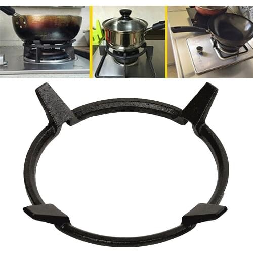 Wok Trivet Universal Gas Stove Cast Iron Wok Support Ring Cooktop Range 3