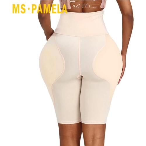 Women Sponge Padded Hip Pads High Waist Trainer Shapewear Body Shaper Fake Ass Butt Lifter Shaper Panties Thigh Trimmer