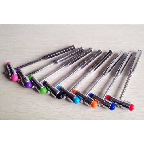 1pc Percussor Medical Triangle Taylor Percussion Neurological Hammer Diagnostic Reflex Hammer Random Color