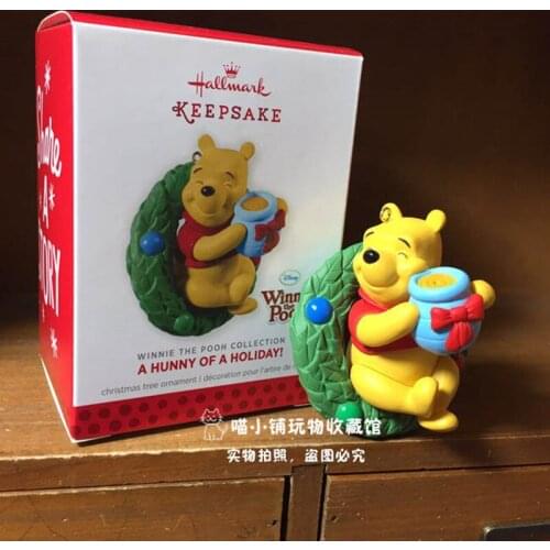 1PCS Authentic boxed hall mark Disney accessories Winnie the Pooh Christmas decorations collection