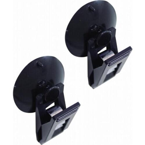 2pcs / Lot Car Window Mount Suction Sucker Clips Hook Holders For Sunshade Curtain Cloth Cards Ticket Stuff