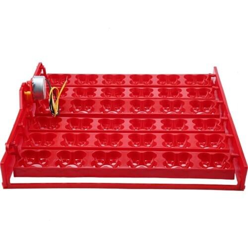 36 Eggs/144 Bird Eggs Automatic Egg Tray Egg Incubator Hatcher Automatic Egg Turning Tray Equipment Tool
