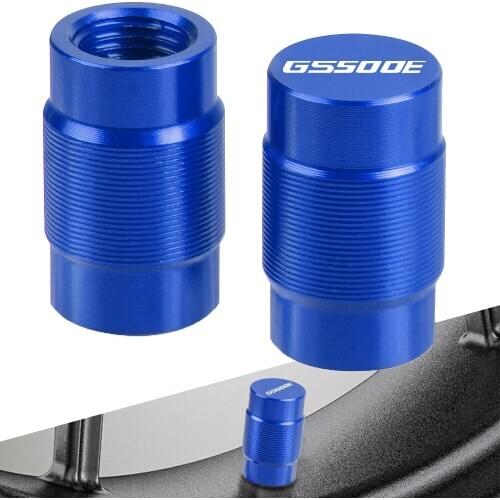For SUZUKI GS500E GS 500E 1995-1999 1996 1997 1998 Motorcycle CNC Aluminum Accessorie Wheel Tire Valve Stem Caps Airtight Covers