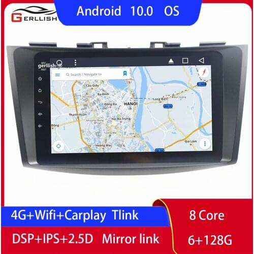 For Suzuki Swift 2011 2012 2013 2014 2015 2016 Android Auto Autoradio Carplay Car Radio 1 Din Altavoz Bluetooth Speaker Granta