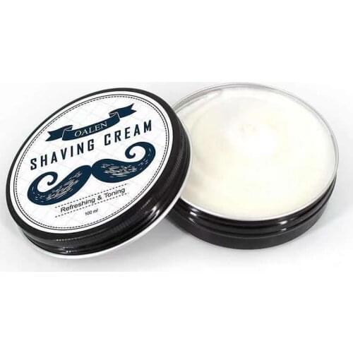 Cross border supply beard balm shaving cream, shaving foam beard cream, skin care, refreshing shaving cream, spot supply