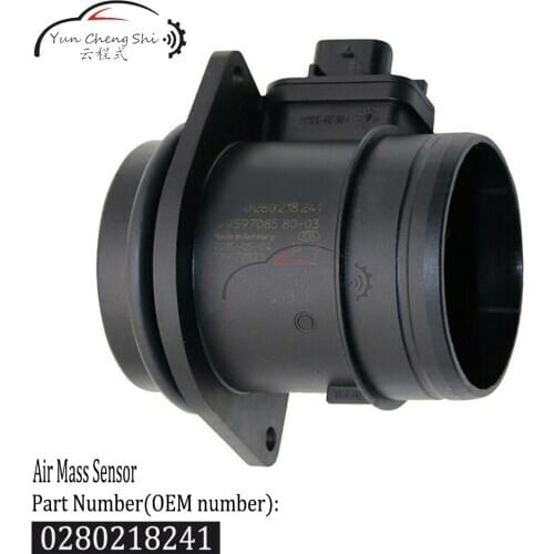 Air Mass Sensor 0280218241 13627597085 5S13443 SU14855 Fits For Mini R59 R60 R61 Cooper Coupe Clubman