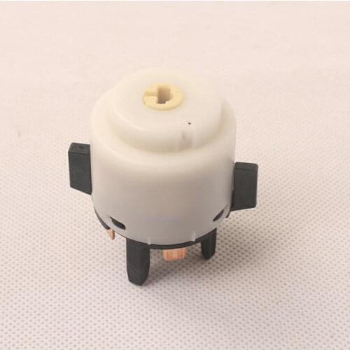 For POLO 2002-2010 The ignition switch Ignition lock cylinder White head