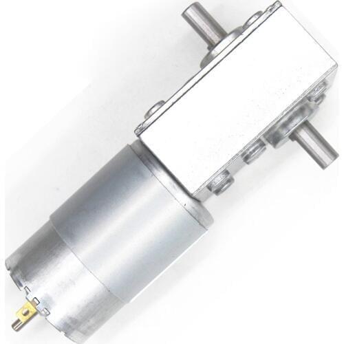 555 Motor, Worm Gear Motor, 12V24V High Torque, Dual Output Motor, Smart Device, Billboard Motor