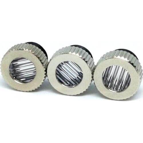 3pcs Dot Line Cross Laser Lens for Red Blue Green IR Diodes Beam Focus Lens M9*0.5 Caps