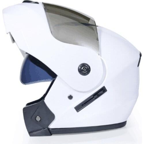 Modular Flip Motorcycle Helmet Motocicleta Casco Double Sunshade Motorcycle Racing Helmet S M L XL Size DOT Abs 1.3kg