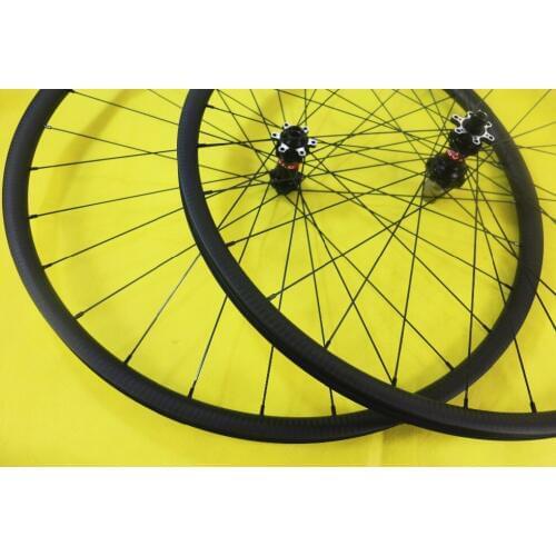 SPEEDSAFE 1220g 29er MTB XC 30mm x 22mm hookless 24H straight pull carbon wheelset D411SB D412sb hubs Tubeless Clincher Marathon