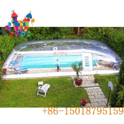 Inflatable Shelter for Pool Swimming Pool Cover Winter Inflatable Water Pool Tent Yard Inflatable Pool Cover Bubble Tents
